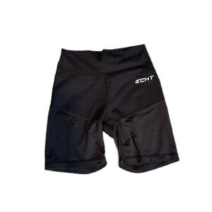 Echt Biker Shorts Black Athletic High Waist Gym Shorts Women’s Size Small